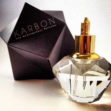 Karbon Stellated Octahedron Perfume Packaging Design