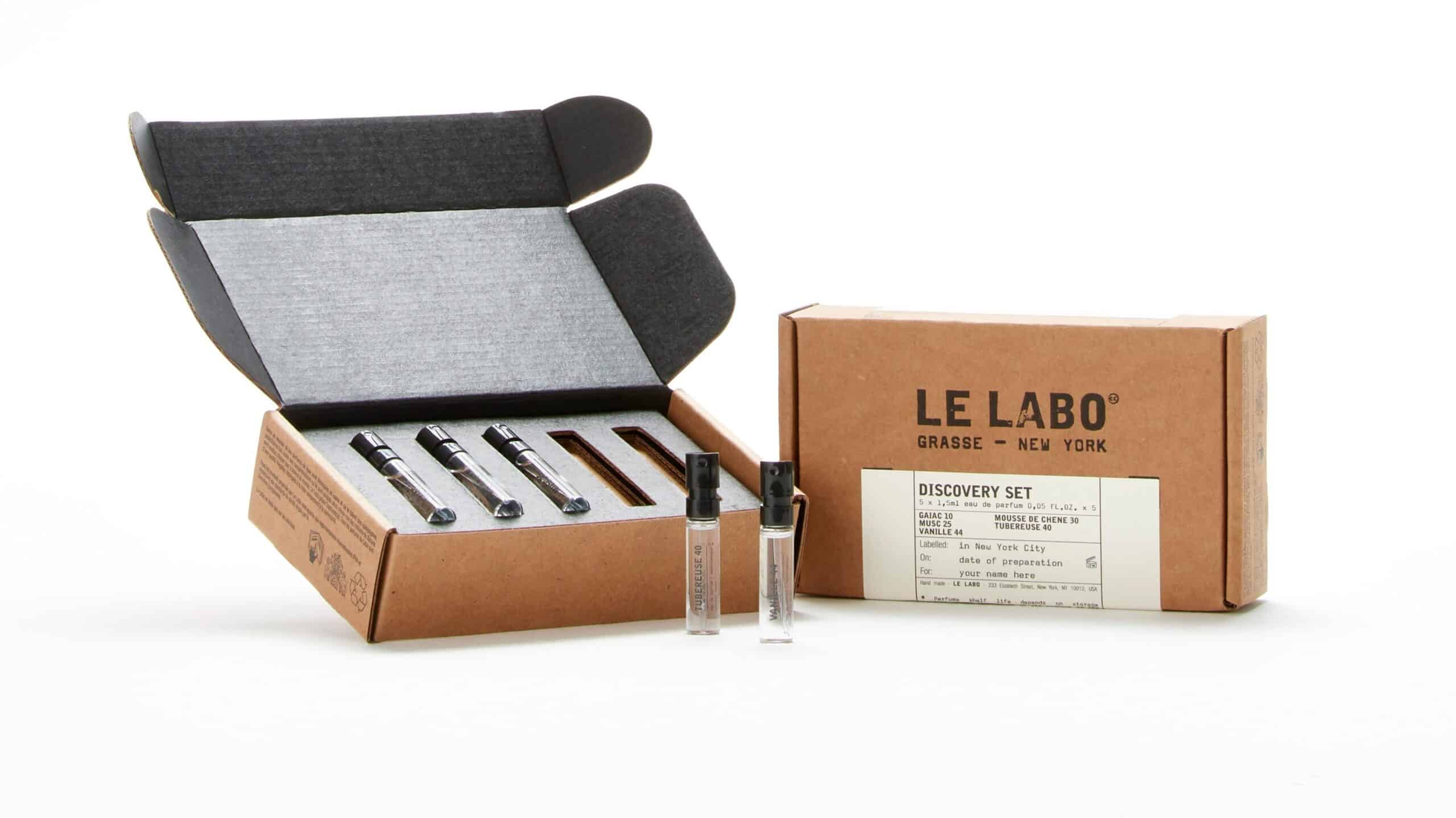 Le Labo Discovery Set Perfume Packaging Design