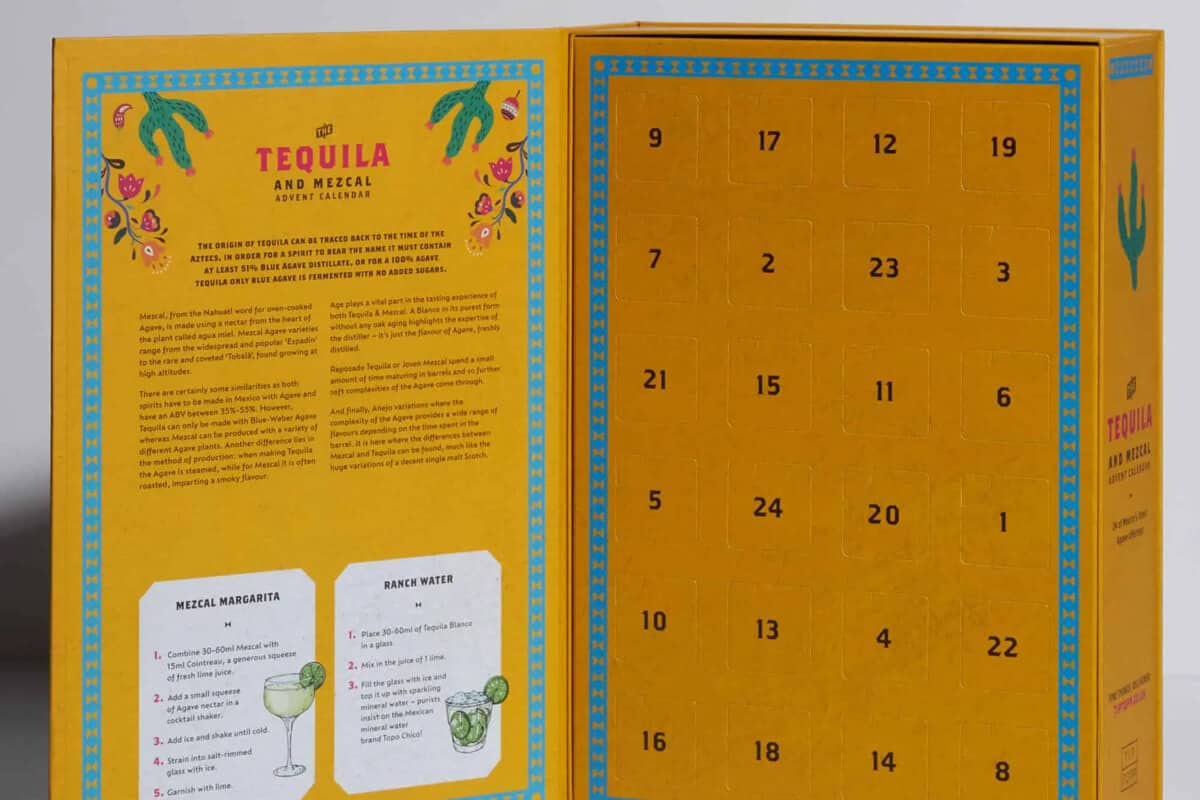 Tequila advent calendar