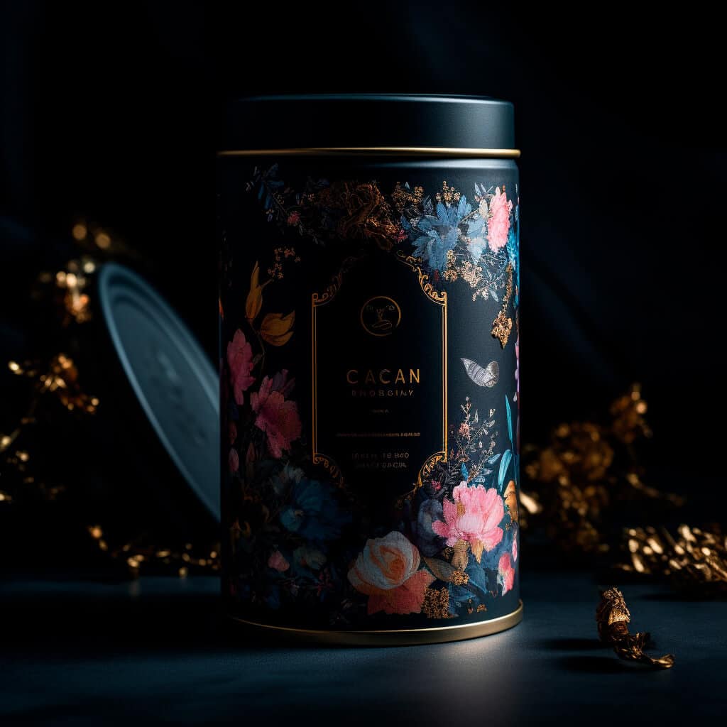 Luxury tea packaging