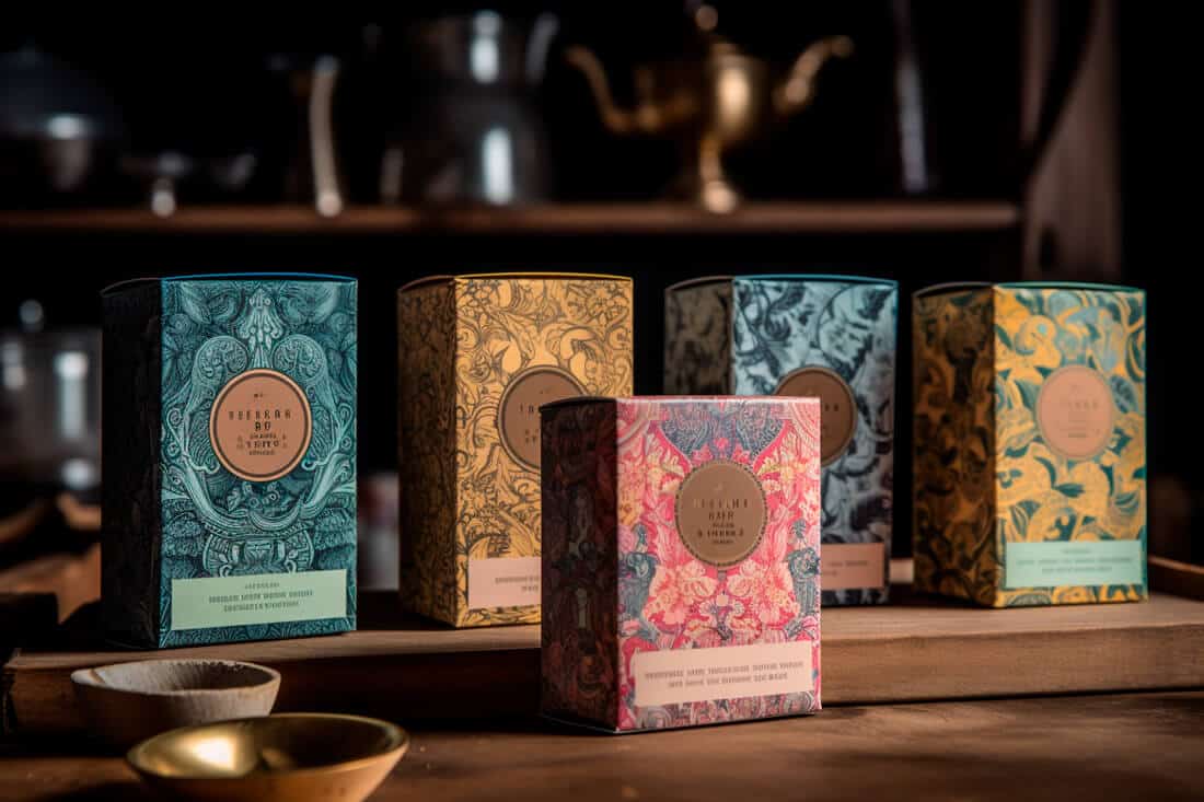 Traditional tea packaging design ideas