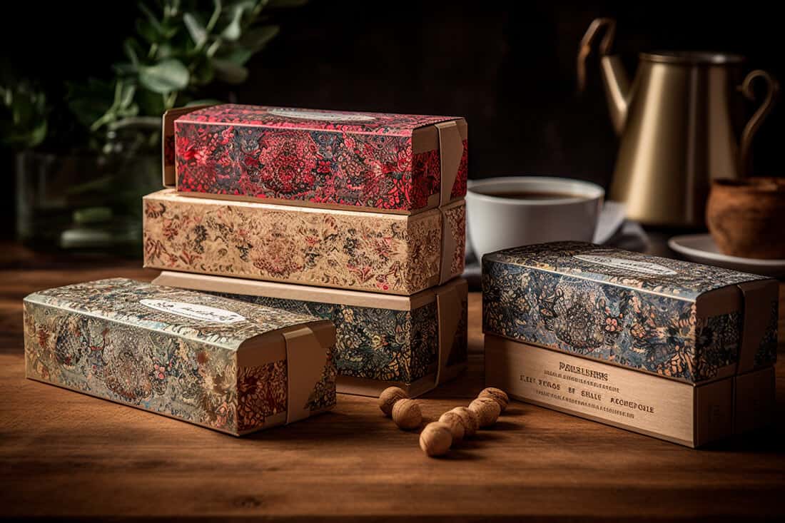 Traditional tea packaging design ideas